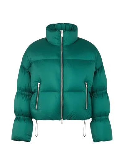 Moose Knuckles Women's Agate Down Puffer Jacket In Green
