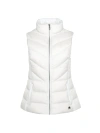 Moose Knuckles Women's Air Down Quilted Vest In White