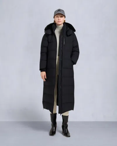 Moose Knuckles Women's Chelia Parka In Black
