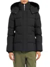 Moose Knuckles Short Down Jacket In Black