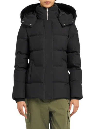 Moose Knuckles Women's Cloud 3q Down Coat In Black