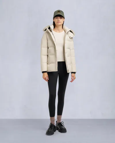 Moose Knuckles Women's Cloud 3q Jacket In Neutral