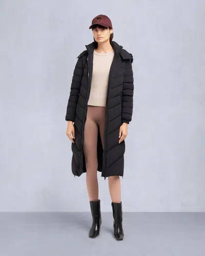 Moose Knuckles Women's Cooper Lake Shearling Parka In Black