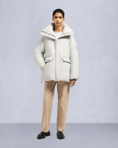 Moose Knuckles Women's Duvet Katla 3q Puffer In Gray