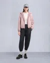 Moose Knuckles Hooded Welt-pockets Jacket In Pink