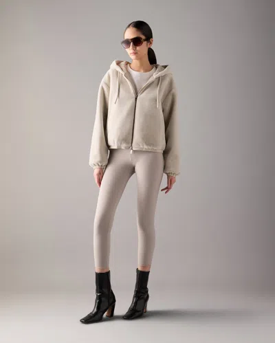 Moose Knuckles Women's Eaton Reversible Monogram Bunny In Neutral