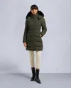 Moose Knuckles Women's Gold Series Nyluxe Watershed 3 Parka In Green