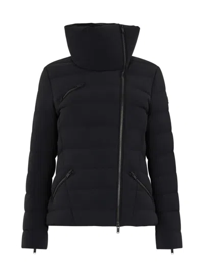 Moose Knuckles Women's Harlowe Down Moto Jacket In Black