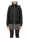 Moose Knuckles Women's Jacket With Logo In Black