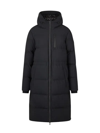 Moose Knuckles Women's Lenin Down Parka Coat In Black