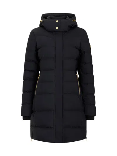 Moose Knuckles Women's Nyluxe Watershed Down Parka In Black