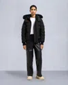 Moose Knuckles Women's Onyx Ladriere Shearling Bomber Jacket In Black
