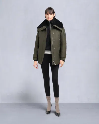 MOOSE KNUCKLES COLOR: DARK OLIVE/BLACK