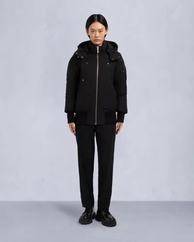 Moose Knuckles Women's Original Debbie Bomber In Blue