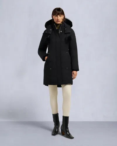 Moose Knuckles Women's Original Stirling Parka In Black