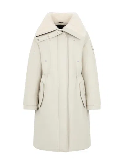 Moose Knuckles Women's Originals Storm Down Parka In White