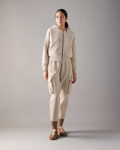 Moose Knuckles Women's Roslyn Bunny Hoodie In Neutral