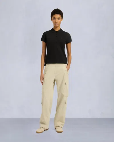 Moose Knuckles Sherbrooke Polo In Black