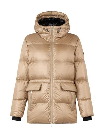 Moose Knuckles Women's Whitney Down Puffer Jacket In Gold