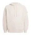 Moose Knuckles Wool Knitted Colson Hoodie In Neutral