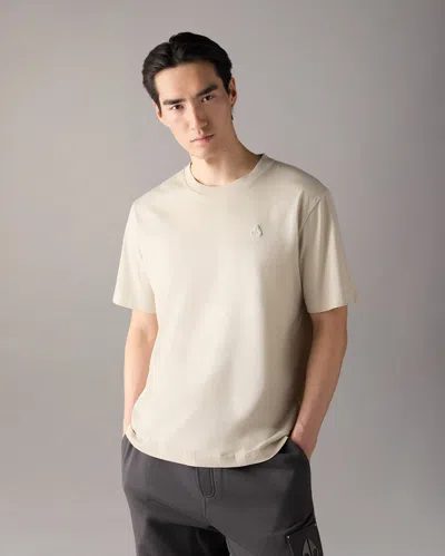 Moose Knuckles Yul Classic T-shirt In Alabaster