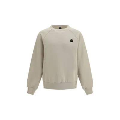 Moose Knuckles Yul Crewneck Sweatshirt In White