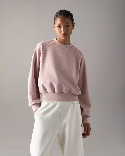 Moose Knuckles Yyz Crewneck Sweatshirt In Pink