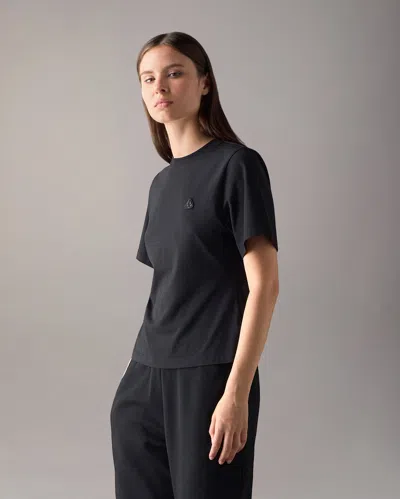 Moose Knuckles Yyz T-shirt In Black