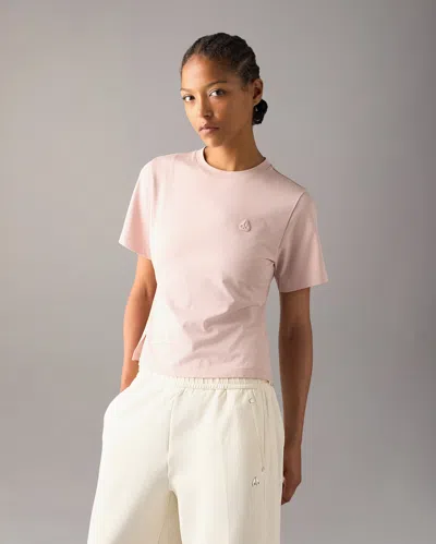 Moose Knuckles Yyz T-shirt In Pink