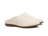 Moral Code Penna Slipper In White