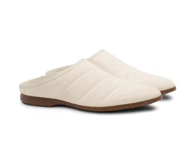 Moral Code Penna Slipper In White