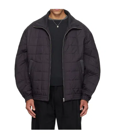 Mordecai Barakuda Quilted Casual Jacket In Blue