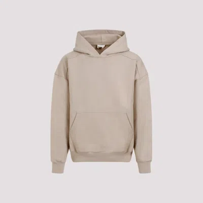 MORDECAI BEIGE CLASSIC BACK STRIPED HOODIE