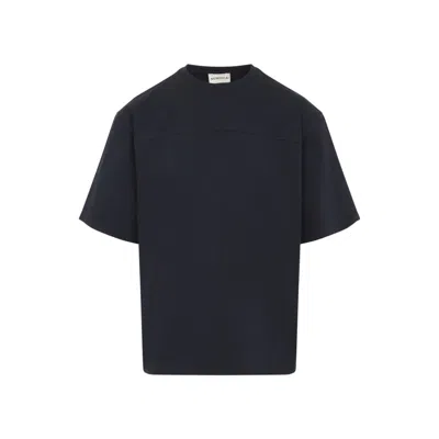 MORDECAI BLACK CREWNECK STRIPED T-SHIRT
