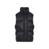Mordecai Black Down Pocket Vest In Black