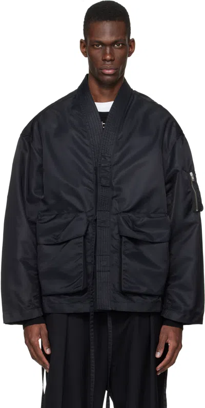 Mordecai Black Kimono Field Jacket