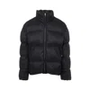 Mordecai Modern Puffer Jacket With High Collar In Black