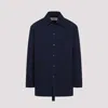 Mordecai Long-sleeved Shirt In Navy Blue