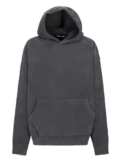 Mordecai Bouclé-pile Hoodie In Blue