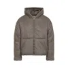 Mordecai Padded Casual Jacket With Modern Fit In Brown