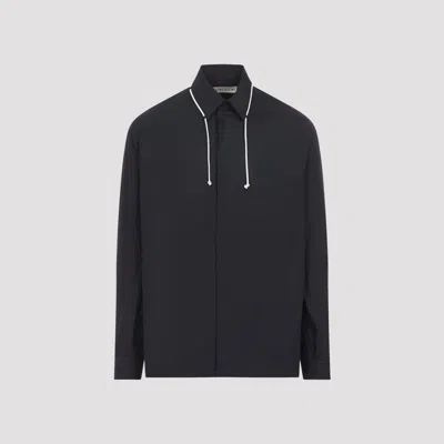 Mordecai Classic Cord Shirt For Men In Black
