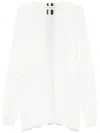 Mordecai Double Layer Sweater In White