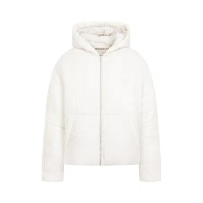 MORDECAI MORDECAI FEATHER DOWN JACKET WITH HOOD AND POCKETS