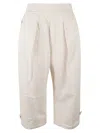 Mordecai Fitted Waist Trousers In Neutral