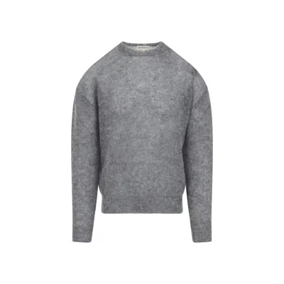 MORDECAI GREY CREW-NECK SWEATER