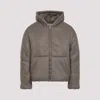 Mordecai Padded Casual Jacket With Modern Fit In Gray