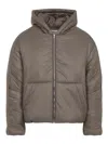 Mordecai Padded Casual Jacket With Modern Fit In Brown