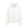 Mordecai Feather Down Jacket With Hood And Pockets In Beige