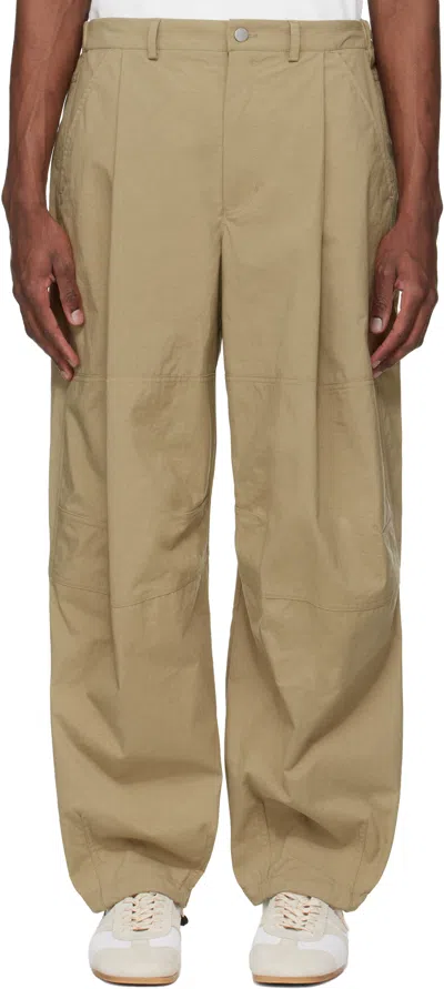 Mordecai Khaki Combat Trousers In Brown