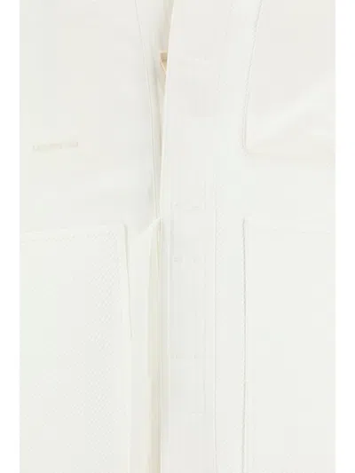 Mordecai Kimono Field Jacket In White